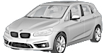 BMW F45 P0201 Fault Code